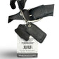 Siamod San Francesco Leather Messenger Bag - Black