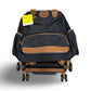 Delsey Paris Flanerie Backpack and Carry On Set - Black Brown