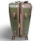 London Fog Brentwood III Small Carry-on Expandable Spinner Hardside - Olive
