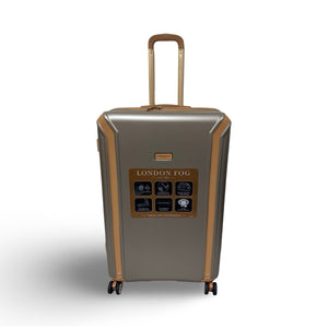 London Fog NEW Regent 29" Expandable Spinner - Platinum