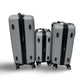 Travelers Club 3-Pc. Shannon Spinner Expandable Luggage Set - Sharkskin