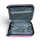 AMKA Honeycomb 22" Carry-On Expandable Spinner Suitcase - Pink