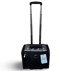 Delsey Paris Shadow DLX Small 2-Wheel Underseater - Black