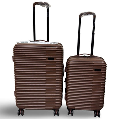 Kensie Hillsboro Expandable Hardside Collection Set, 4 Piece - Cappuccino