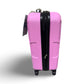 AMKA Honeycomb 22" Carry-On Expandable Spinner Suitcase - Pink