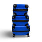 American Flyer Mina 3-Piece Hardside Luggage Set - Blue
