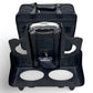 McKlein Roosevelt 17" Nylon Wheeled Laptop Briefcase w/ Removable Sleeve - Black