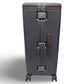 Carl Friedrik The Large Check In Spinner Suitcase - Grey/Chocolate
