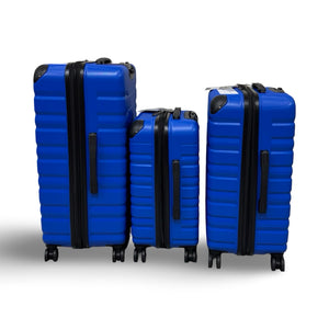 American Flyer Mina 3-Piece Hardside Luggage Set - Blue