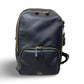 Tumi Voyageur Hannah Backpack - Black Leather With Gold Hardware