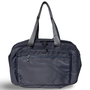 Baggallini Getaway Split Case Duffle Bag - Smoke Twill