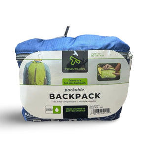 TRAVELON Packable Backpack - Royal Blue