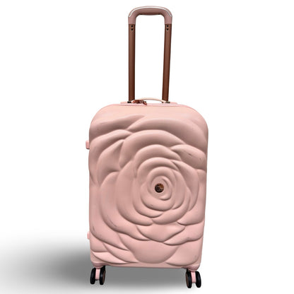 Thalia Sodi Rose Flower 26" Expandable Luggage - Pink (Preowned)