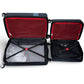 TAG Cityscape 4 Piece Hardside Luggage Set - Sea Blue