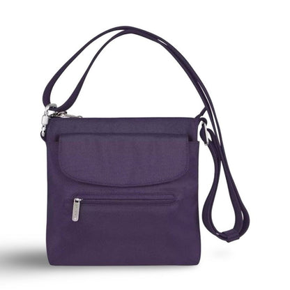 TRAVELON Anti-Theft Classic Mini Shoulder Bag – Purple