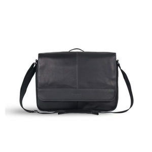 Kenneth Cole Reaction Colombian Leather Crossbody 15.6" Laptop Bag