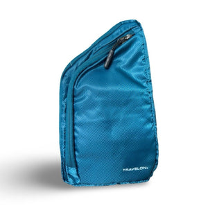 TRAVELON Slim Crossbody Bag – Peacock Teal