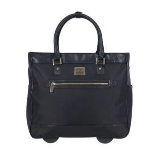 Kenneth Cole Reaction 17" Wheeled Computer Business Tote- Black