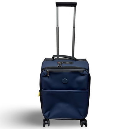 Delsey Paris Turenne Soft Spinner Carry on Suitcase - Night Blue