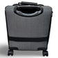 Hartmann Herringbone Deluxe Underseat Carry On Spinner - Black Herringbone
