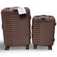 Kensie Hillsboro Expandable Hardside Collection Set, 4 Piece - Cappuccino