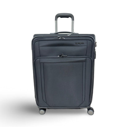 SAMSONITE Medium Lineate DLX Softside Expandable Spinner – Black