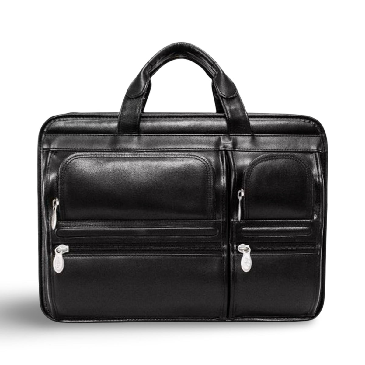 McKlein Hubbard Laptop Briefcase - Black (Missing shoulder strap)