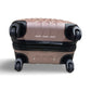 AMKA Honeycomb 22" Carry-On Expandable Spinner Suitcase- Rose Gold