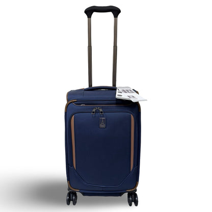 Travelpro Crew Classic Carry-on Expandable Spinner Luggage – Patriot blue
