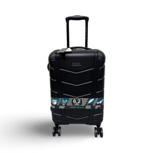 Perry Ellis Tanner 21" Spinner Luggage - Black