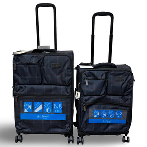 Original Penguin Norton 2-Pc. Softside Spinner Luggage Set - Navy Pld