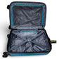 Kenneth Cole Reaction Flying Axis 20" Expandable Carry-on - Midnight Turquoise