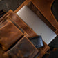 Buffalo Leather Messenger