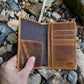 Buffalo Leather Passport Wallet