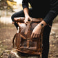 Kobuk Leather Backpack