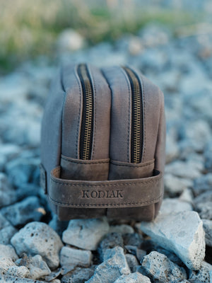 Canvas Weekender Dopp Bag