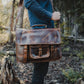 18 inch Buffalo Leather Briefcase