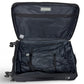 Perry Ellis Charleston Lightweight Spinner Luggage,black 29 suitcase - Black