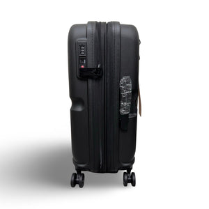 Antler Single Stripe Expandable Carry On Suitcase - Black