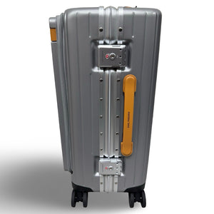 Carl Friedrik The Carry On X Spinner Suitcase - Arctic Grey/Tan