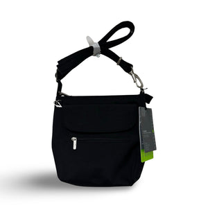 TRAVELON Anti-Theft Classic Mini Shoulder Bag – Black
