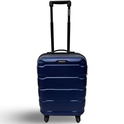 Samsonite Omni PC 20" Hardshell 4-Wheel Carry-On - Blue (Preowned)