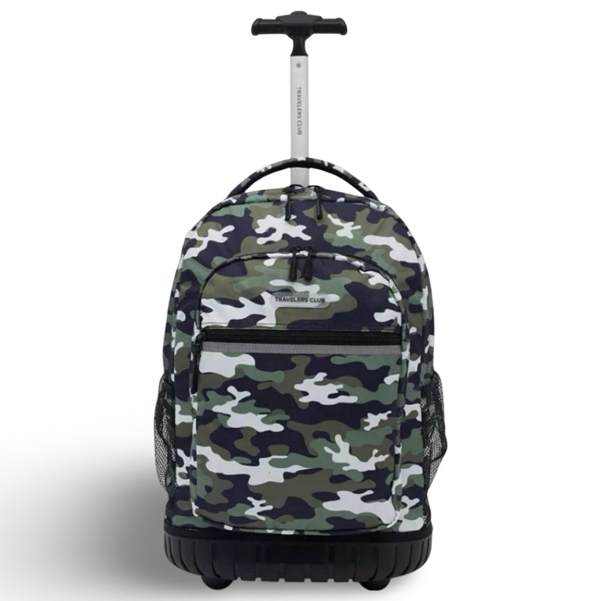 Travelers Club Finley Collection 18" Rolling Backpack - Camouflage (Preowned)