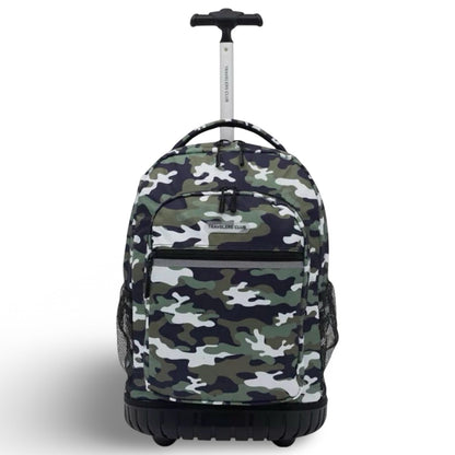 Travelers Club Finley Collection 18" Rolling Backpack - Camouflage (Preowned)