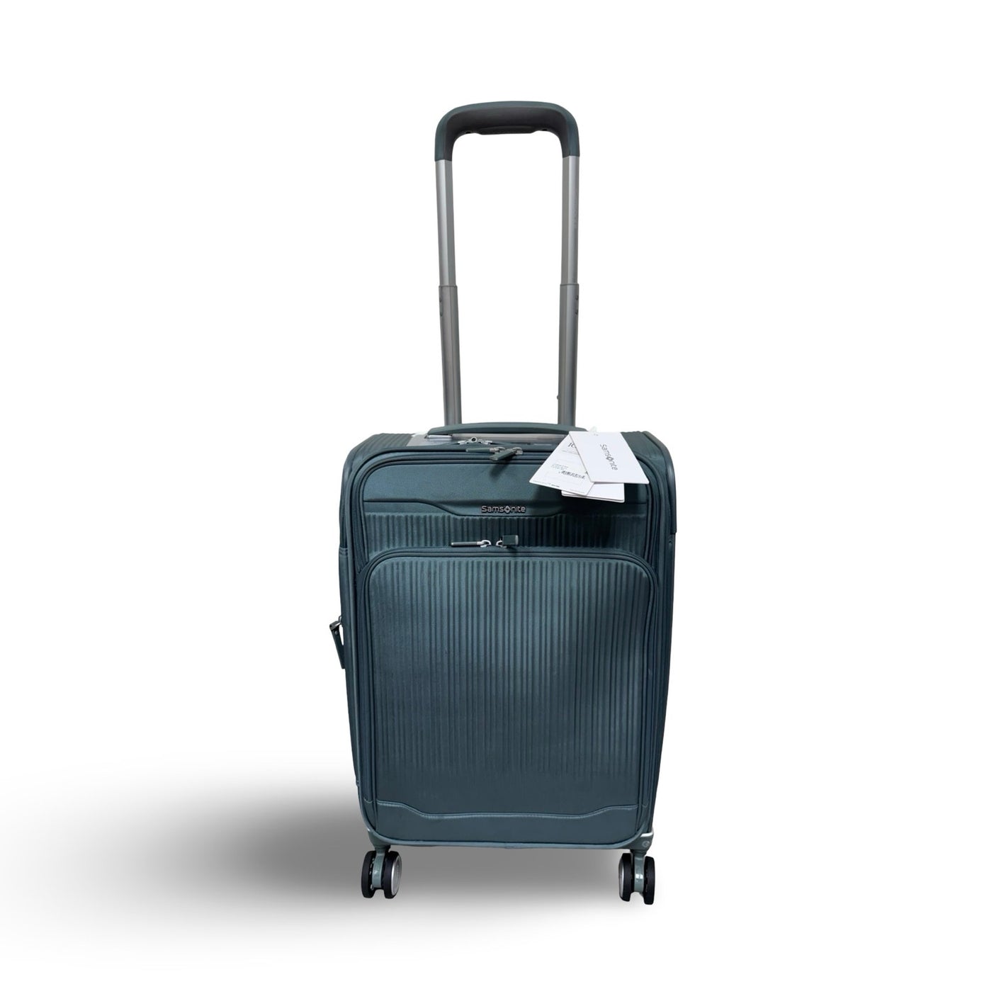 Samsonite Silhouette 18  Softside Medium Carry-on Spinner - Slate Blue