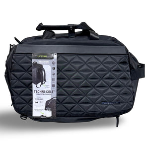 Kenneth Cole Reaction Emma Convertible Duffel Backpack - Black