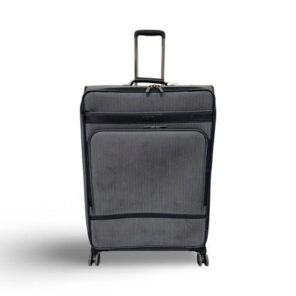 Hartmann Herringbone DLX Extra Large Check-in - Black Herringbone (USED)