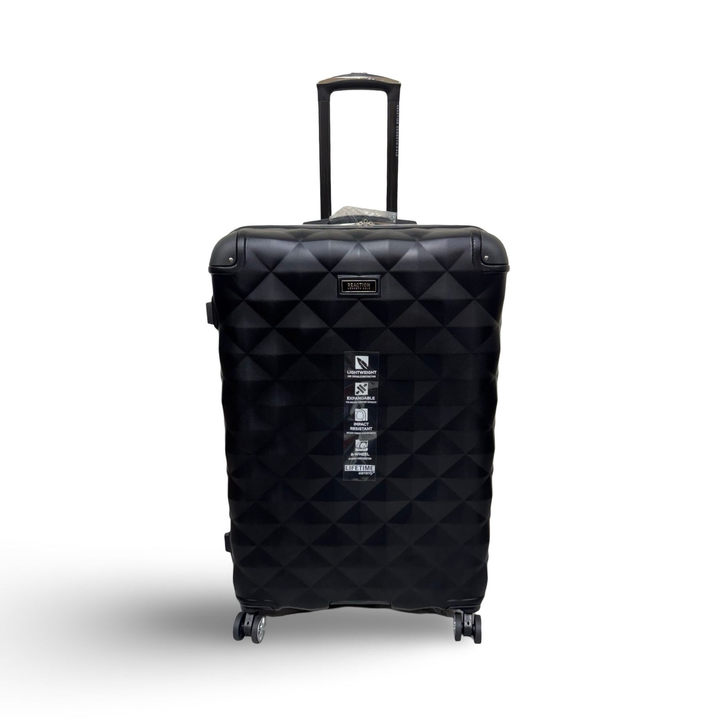 Kenneth Cole Reaction Diamond Tower 28" Hardside Expandable Spinner - Black