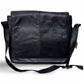 Siamod San Francesco Leather Messenger Bag - Black