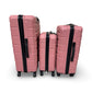 TAG Gateway 3 Piece Hardside Luggage Set - Pink (USED)